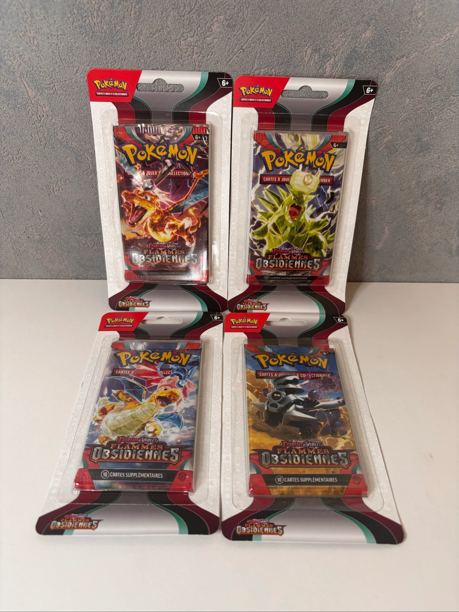 Carte Pokemon ArtSet Blister EV03 Flammes Obsidiennes Neuf scellé 